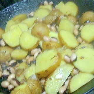 ジャガイモと豆のコリアンダー煮